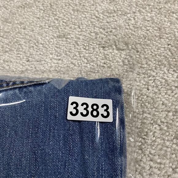 Vintage Y2K American Eagle Jeans Mens 29x32* Blue Low Loose Straight Denim - Picture 11 of 11